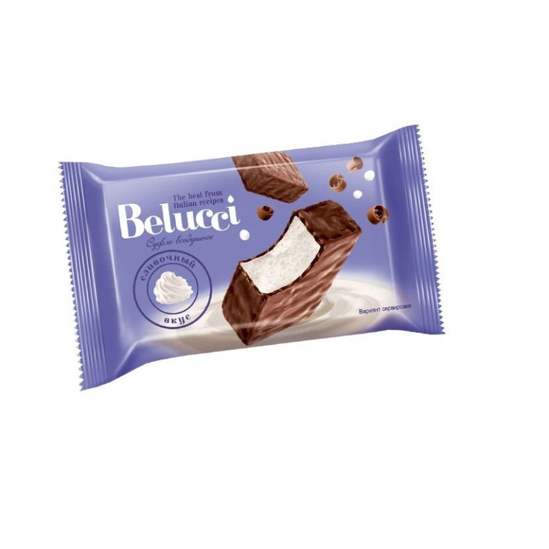Конфеты шоколадные Belucci со сливочным вкусом, 1,2кг ЯК527