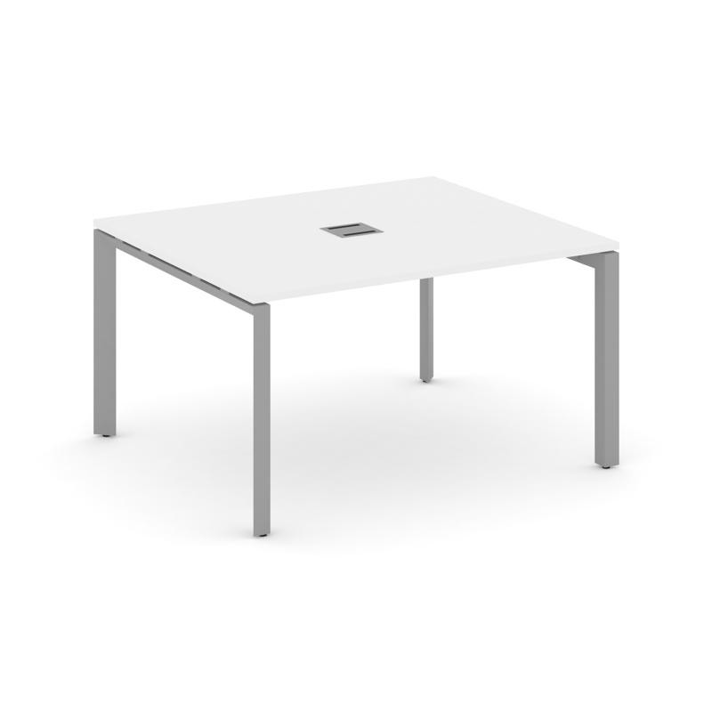 Style Project Стол переговорный SN-59P.SPRG-032 Белый/Металл Серый 1180*1180*750