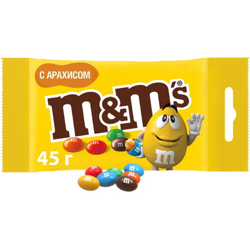 Драже M&amp;M`s с арахисом 45г