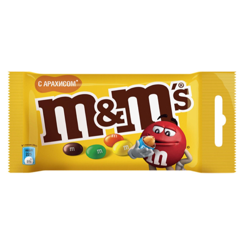 Драже M&amp;M`s с арахисом 45г