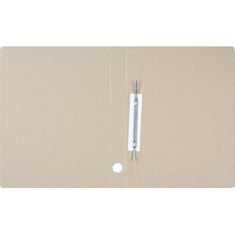 Скоросшиватель картон. 30мм белый 5шт/уп