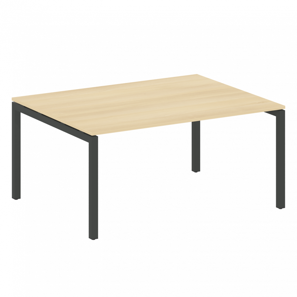Metal System Quattro Переговорный стол (1 столешница) на П-образном м/к 50БП.ПРГ-1.4 Акация Лорка/Ме Metal System Quattro Переговорный стол (1 столешница) на П-образном м/к 50БП.ПРГ-1.4 Акация Лорка/Ме