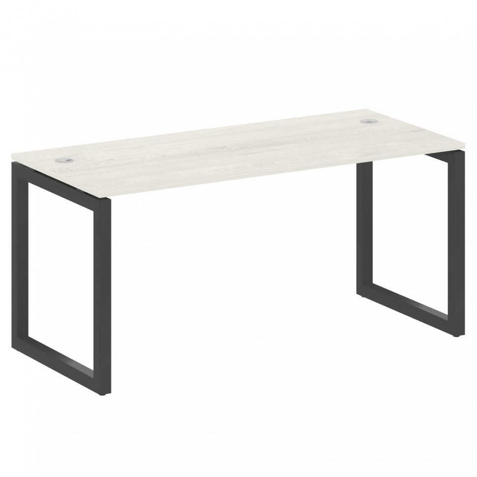 Metal System Quattro Стол письменный на О-образном м/к 50БО.СП-4 Дуб Наварра/Металл Антрацит 1600*72 Metal System Quattro Стол письменный на О-образном м/к 50БО.СП-4 Дуб Наварра/Металл Антрацит 1600*72