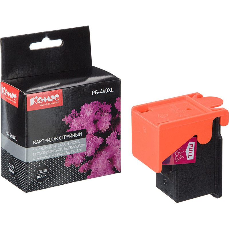 Картридж струйный Комус PG-440XL (5216B001) чер. для PIXMA MG2140/3140 Картридж струйный Комус PG-440XL (5216B001) чер. для PIXMA MG2140/3140