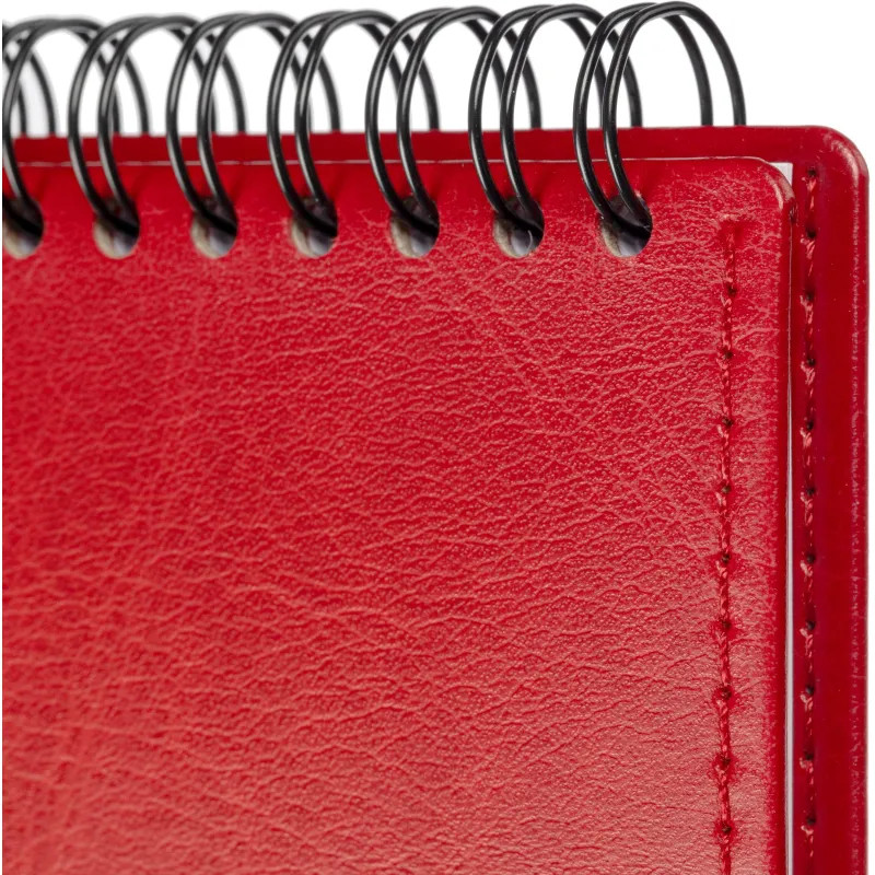 Планинг датированный 2026, красный, 303х150 мм, 120стр, Agenda