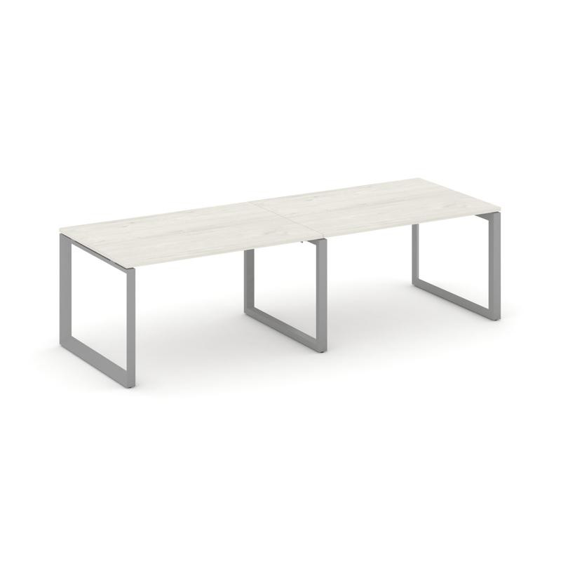 Style Project Стол переговорный SN-59O.SPRG-012.3 Дуб Наварра/Металл Серый 2360*980*750