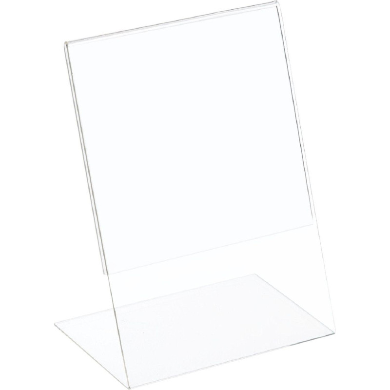 Ценникодержатель настольный из акрила верт L-образная ACR-PRICERA5, 1шт/уп
