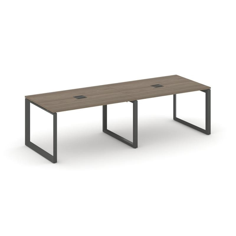 Style Project Стол переговорный SN-59O.SPRG-011 Вяз Благородный/Металл Антрацит 1960*980*750