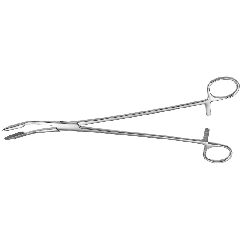 Корнцанг изогнутый для перевязочного материала и тампонов, 260 мм Корнцанг изогнутый для перевязочного материала и тампонов, 260 мм