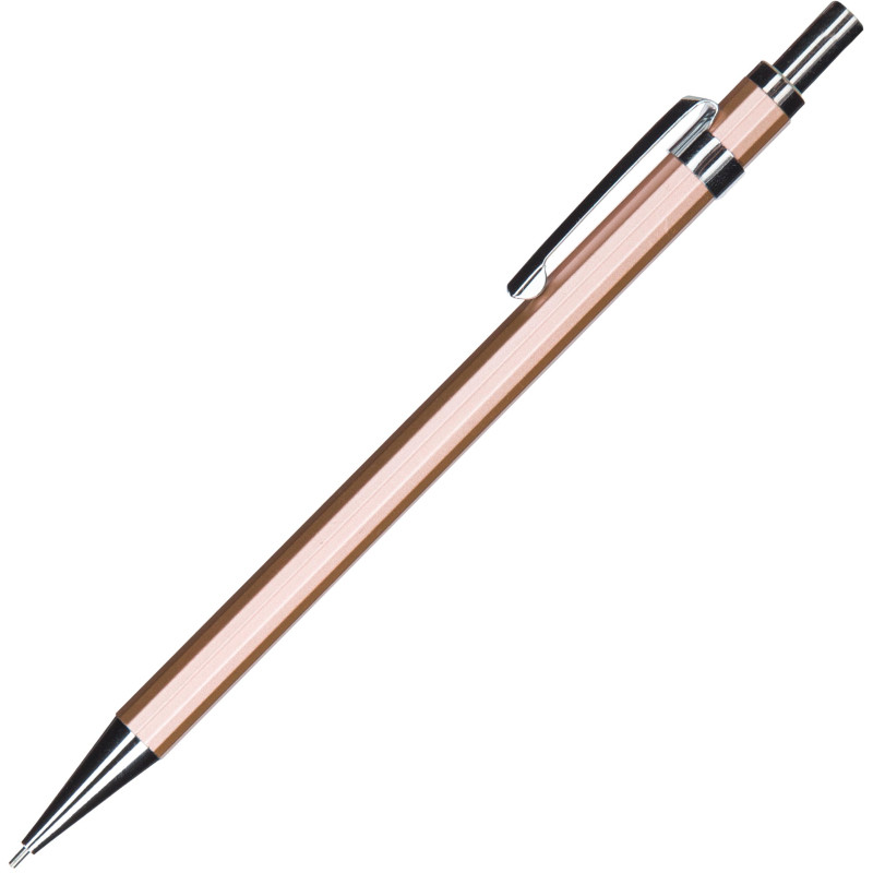 Карандаш механический Deli корпус металлический 4 цвета в асс 0.5мм S003