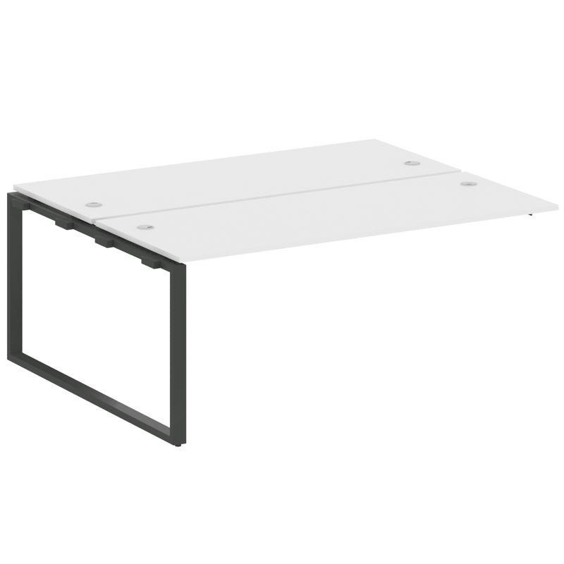 Metal System Проходной элемент рабочей станции на О-образном м/к БО.ПРС-СП-2.5 Белый/Металл Антрацит Metal System Проходной элемент рабочей станции на О-образном м/к БО.ПРС-СП-2.5 Белый/Металл Антрацит