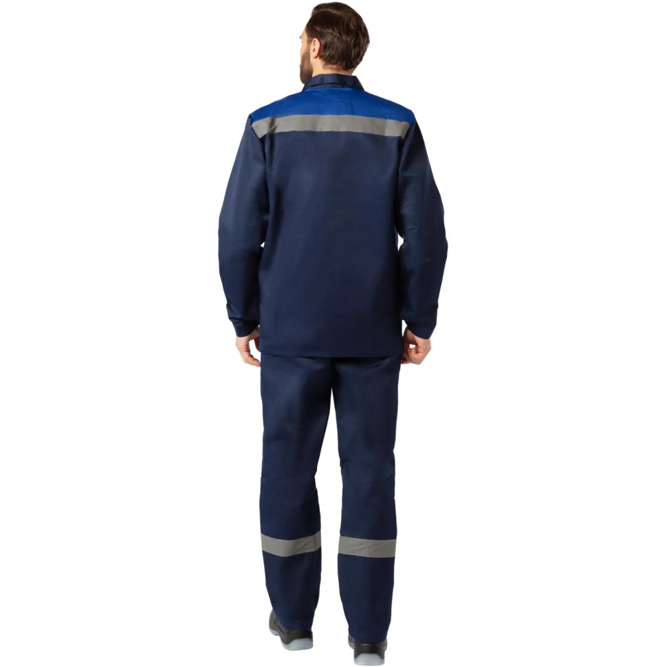 Костюм летний муж. л16-КБР с СОП син/вас (р.44-46) 170-176