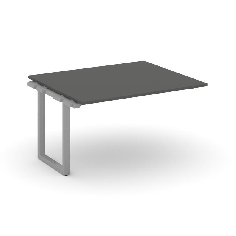 Style Project Проходной наб. элем. перег. стола SN-59O.NSPRG-033.3 Антрацит/Металл Серый 1380*1180*7