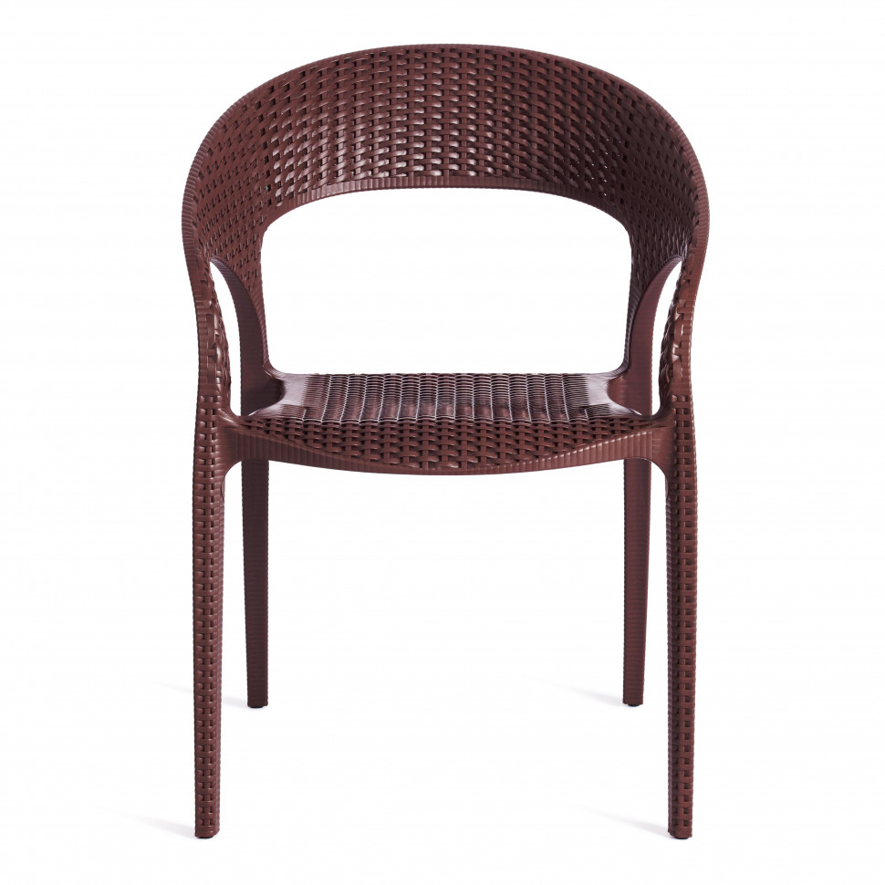 Кресло TINTO (mod. PC59) / 1 шт. в упаковке пластик,  60 х 63 х 83 см, Brown (коричневый) 14