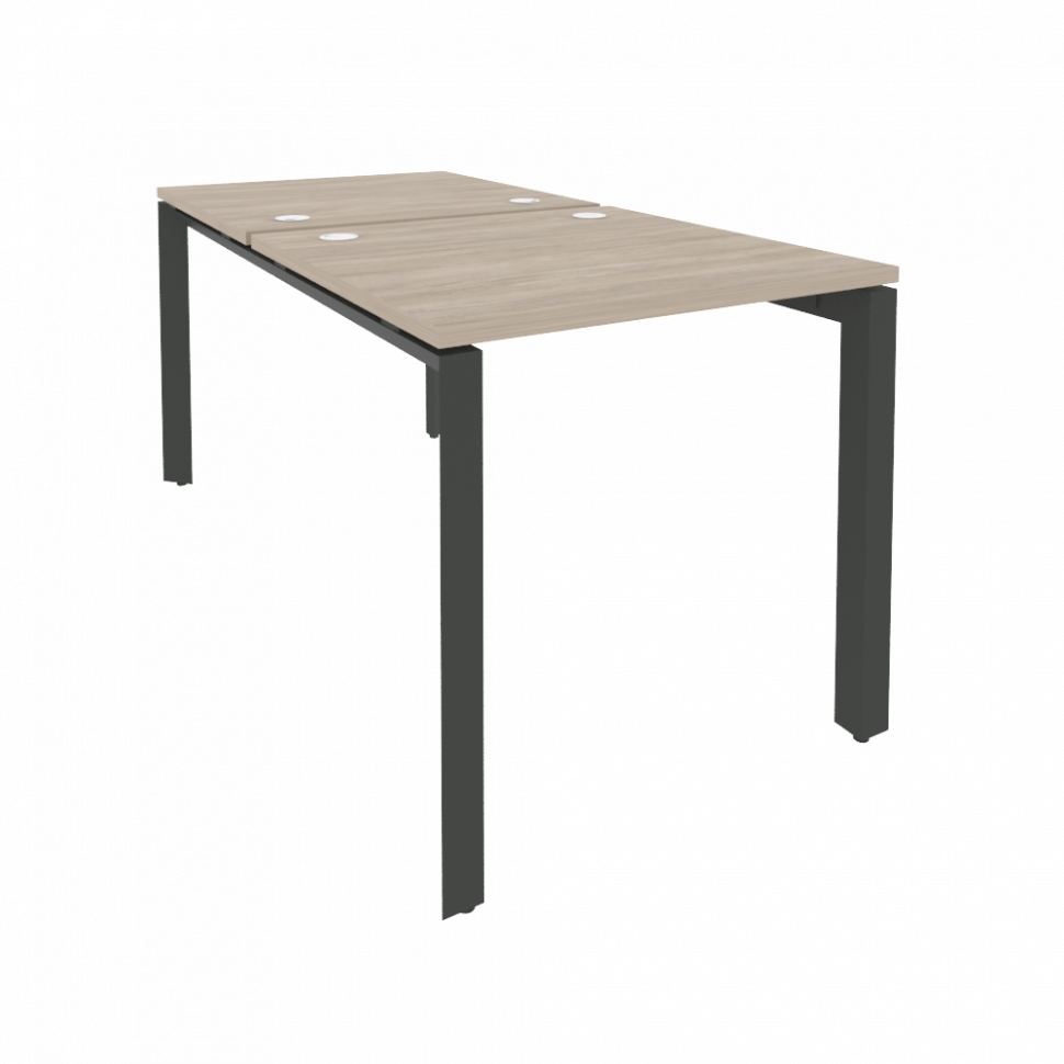 Onix Рабочая станция на П-образном м/к O.MP-D.RS-2.0.8 Дуб Аттик/Металл Антрацит 780*1635*750