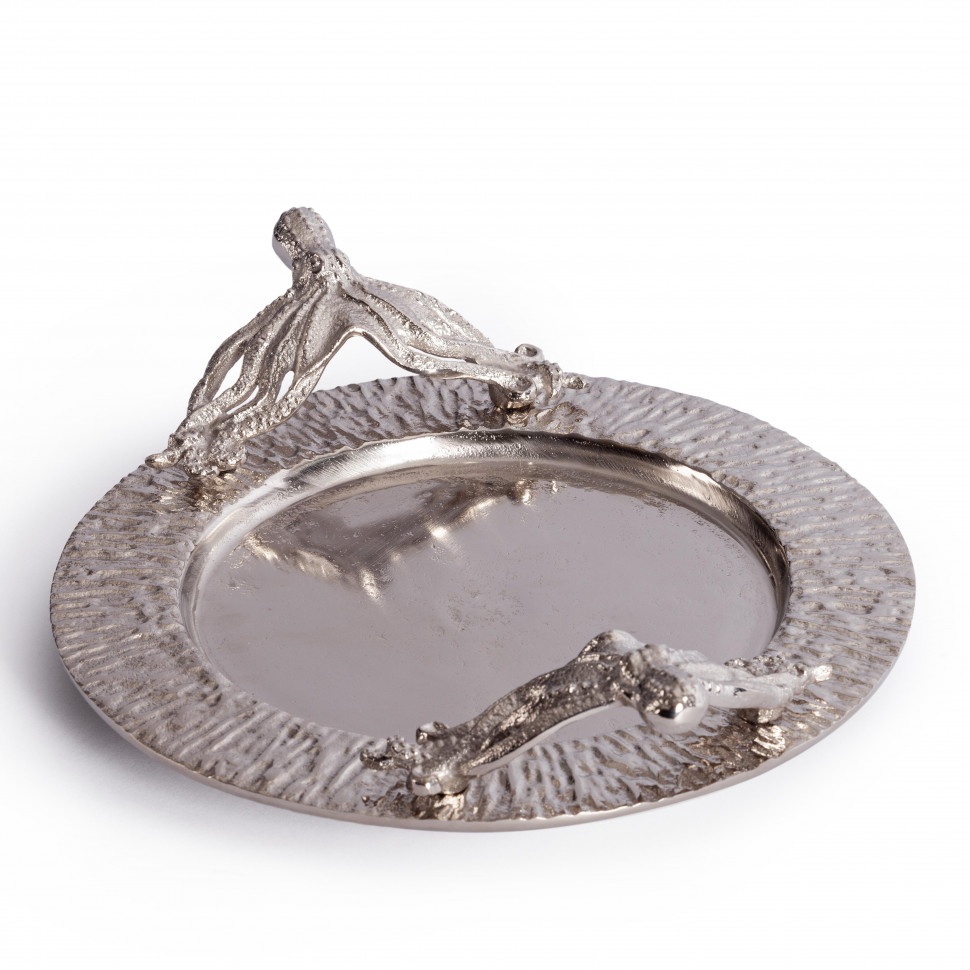 Поднос Secret De Maison OCTOPUS1 ( mod. 9309 ) алюминиевый сплав, 35x28,5x9 см, никель/nickel Поднос Secret De Maison OCTOPUS1 ( mod. 9309 ) алюминиевый сплав, 35x28,5x9 см, никель/nickel