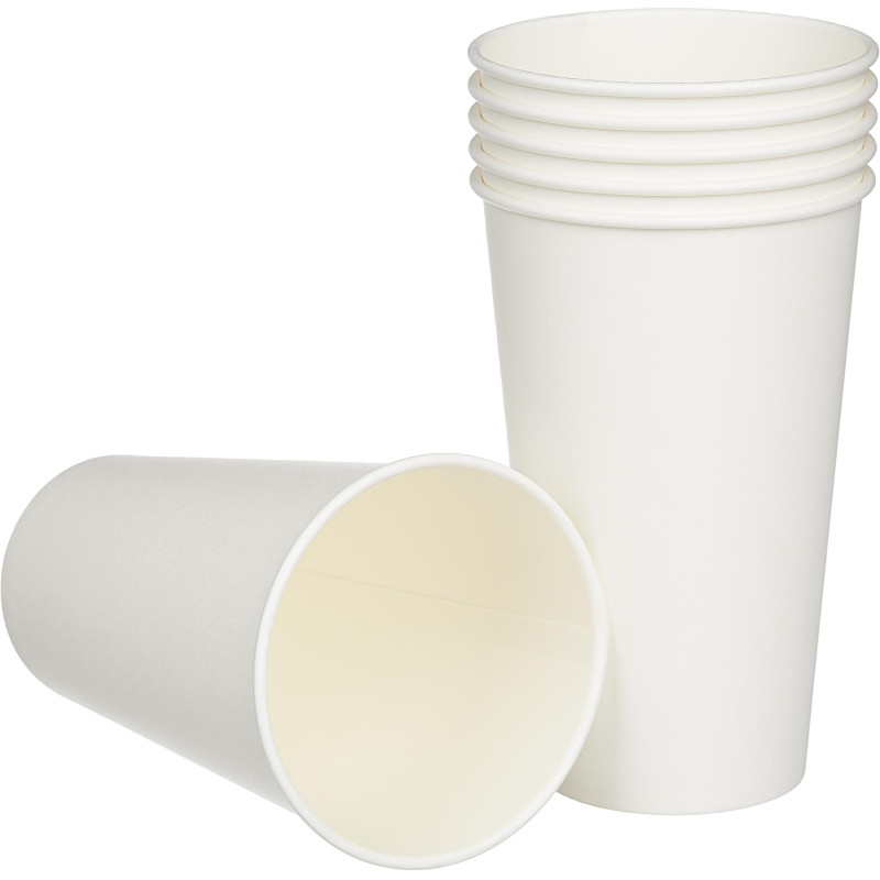 Стакан одноразовый бум однослойный d-90мм 400мл белый 800шт/кор