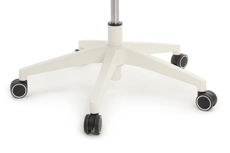 Кресло Ворк W-218C WHITE Светло-серый