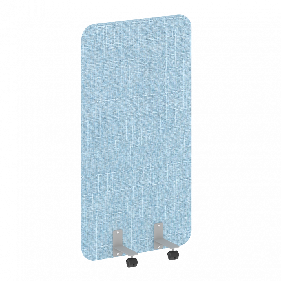 R-line soft Перегородка на металлических опорах, на роликах AP.R-80-150 Romeo 09/Металл Серый 800*28