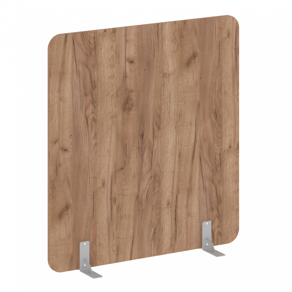 R-line Перегородки на металлических опорах на фетровых подпятниках DP.F-140-150 Дуб Табак/Металл Сер