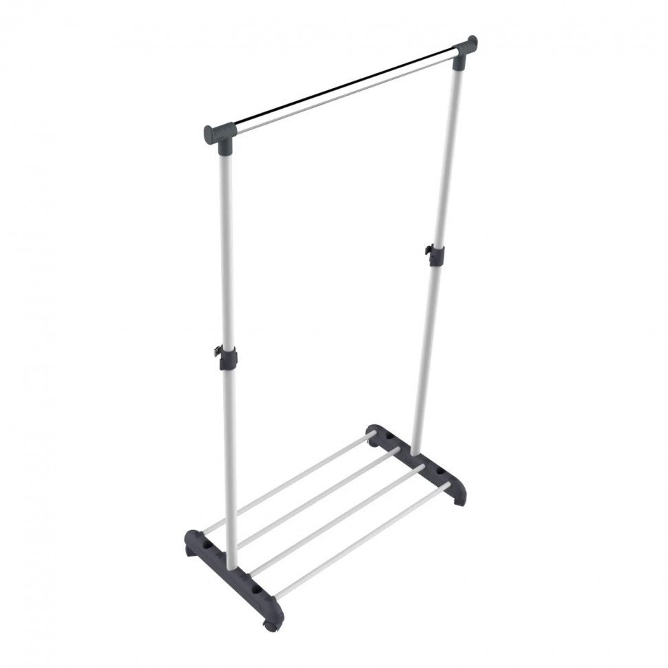 Вешалка EL_гардеробная CH-4345 т.серый/св.серый/хром (888308/В1-65)