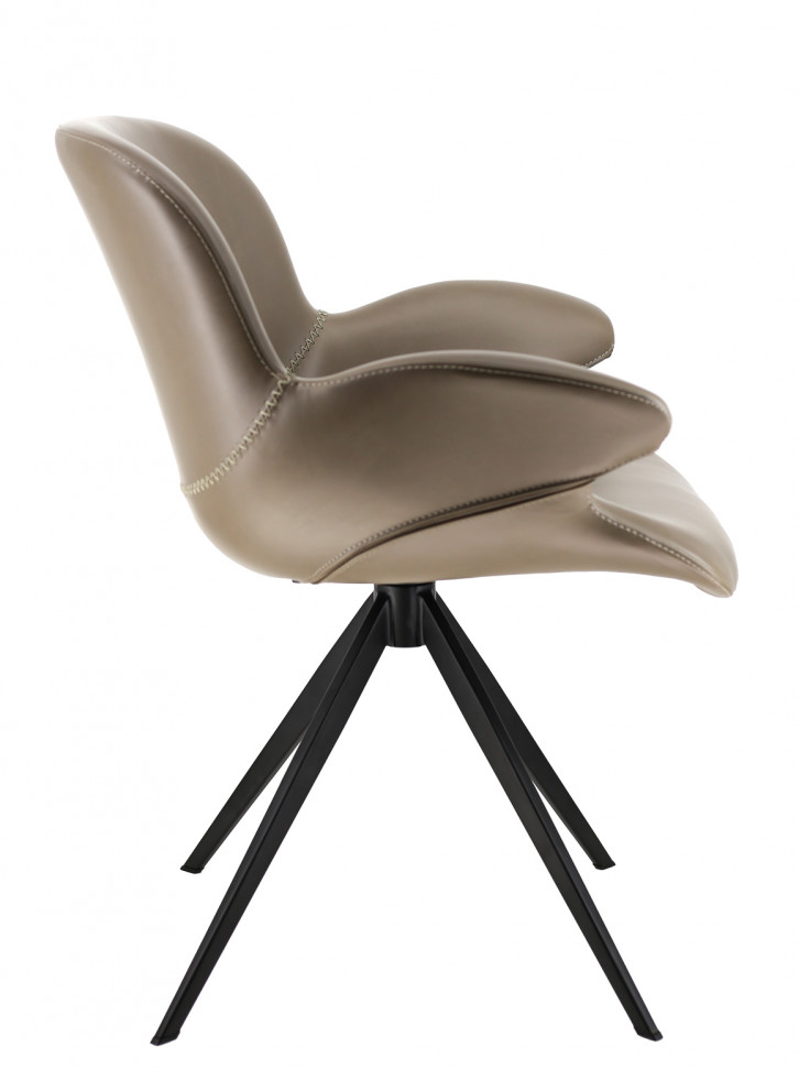 Обеденное кресло Everprof Aurora (Аврора) Экокожа Серый