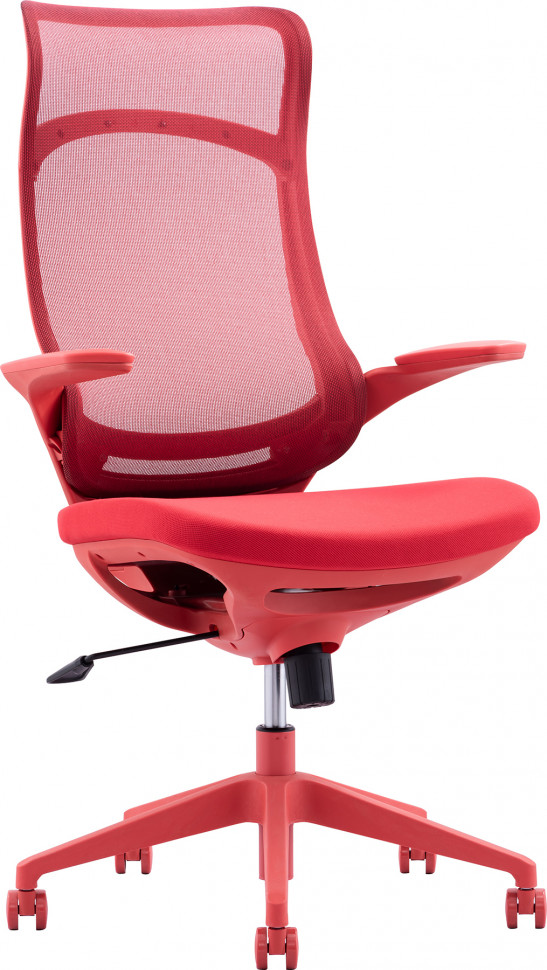 Кресло руководителя Everprof Spirit (Спирит) Сетка Красный