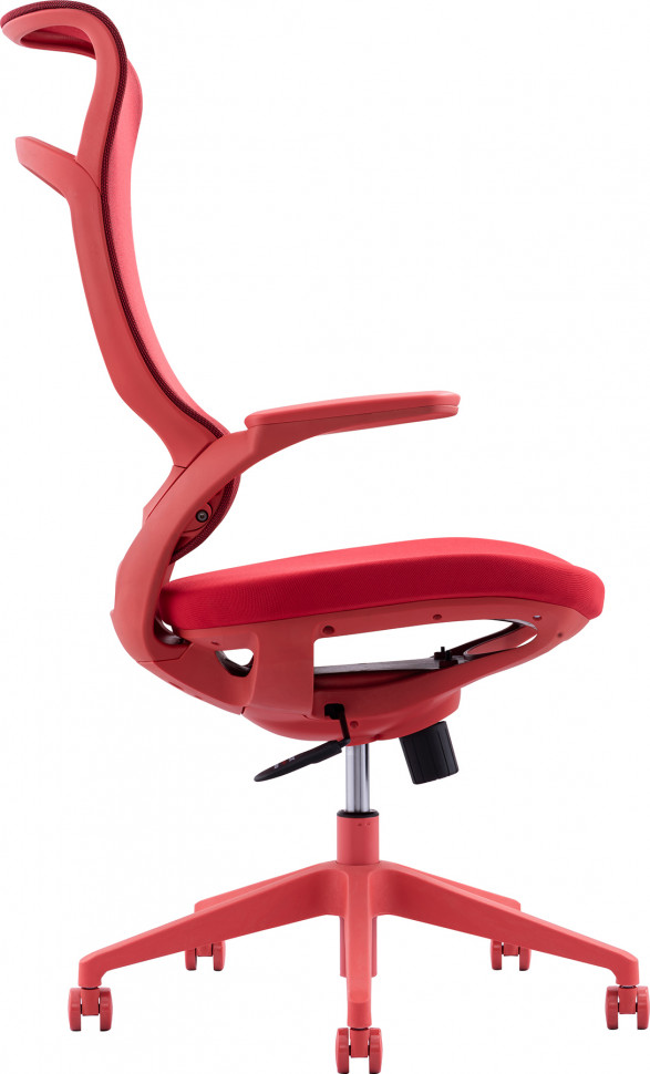 Кресло руководителя Everprof Spirit (Спирит) Сетка Красный
