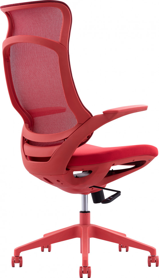 Кресло руководителя Everprof Spirit (Спирит) Сетка Красный