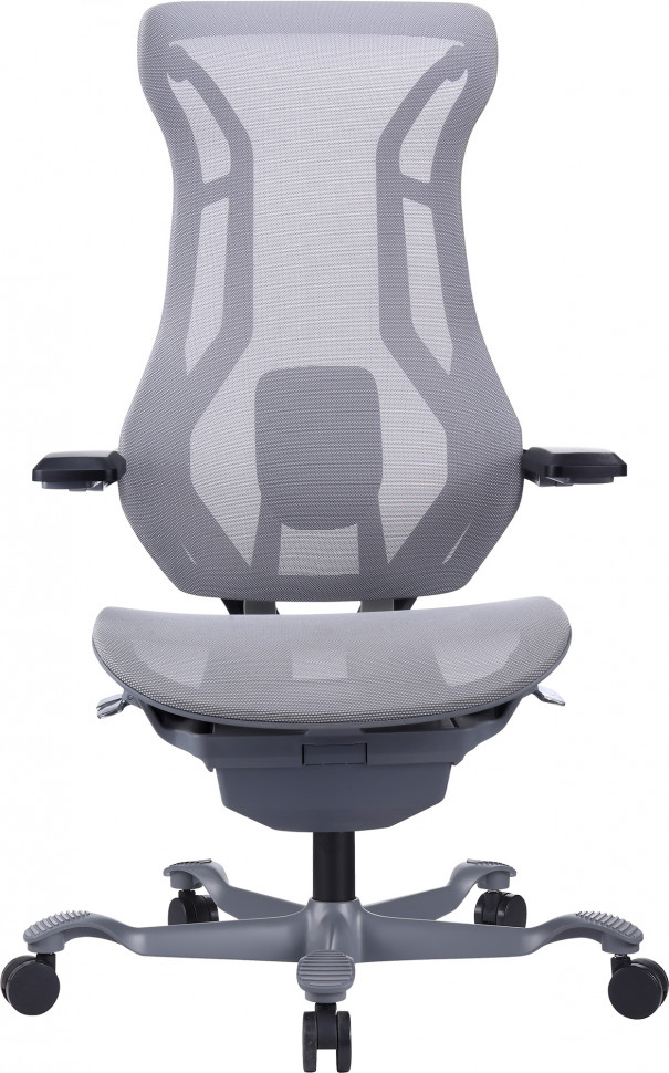 Эргономичное кресло Everprof Atom Grey (Атом Грэй) Сетка Серый