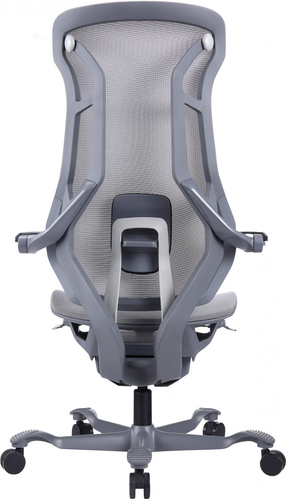 Эргономичное кресло Everprof Atom Grey (Атом Грэй) Сетка Серый