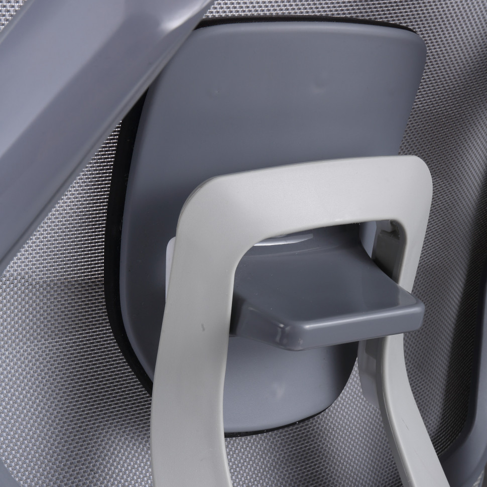 Эргономичное кресло Everprof Atom Grey (Атом Грэй) Сетка Серый