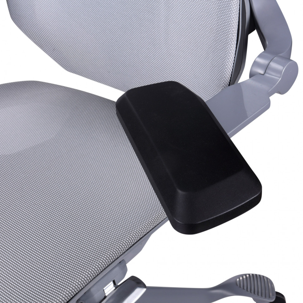 Эргономичное кресло Everprof Atom Grey (Атом Грэй) Сетка Серый