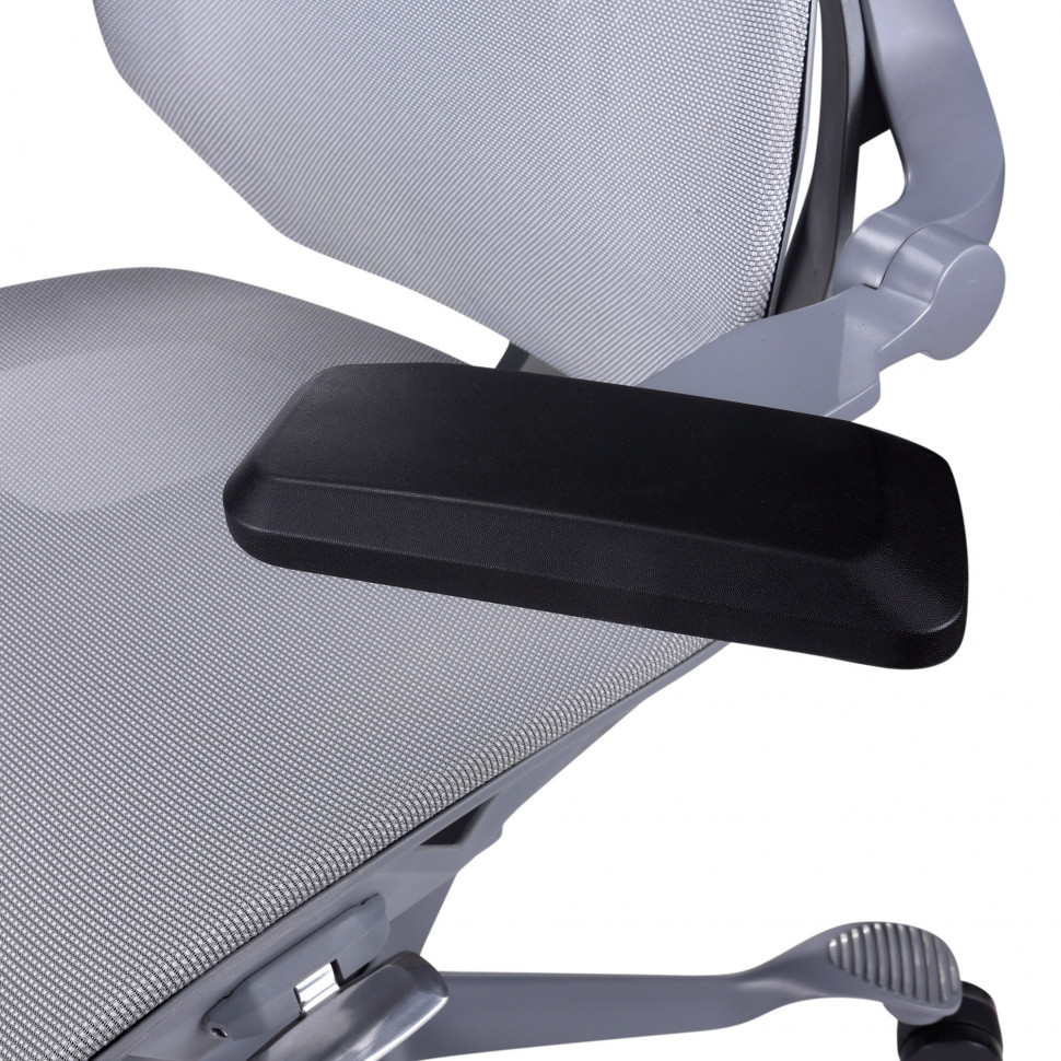 Эргономичное кресло Everprof Atom Grey (Атом Грэй) Сетка Серый
