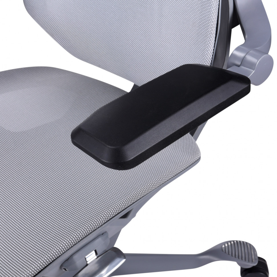 Эргономичное кресло Everprof Atom Grey (Атом Грэй) Сетка Серый