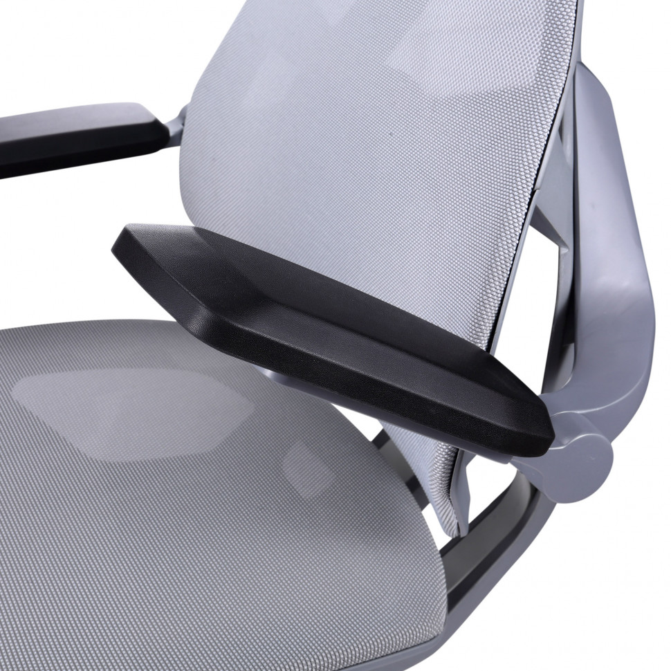 Эргономичное кресло Everprof Atom Grey (Атом Грэй) Сетка Серый