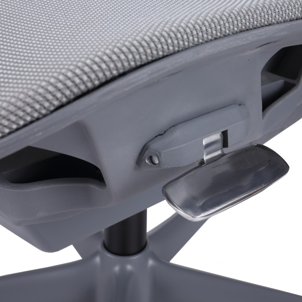 Эргономичное кресло Everprof Atom Grey (Атом Грэй) Сетка Серый