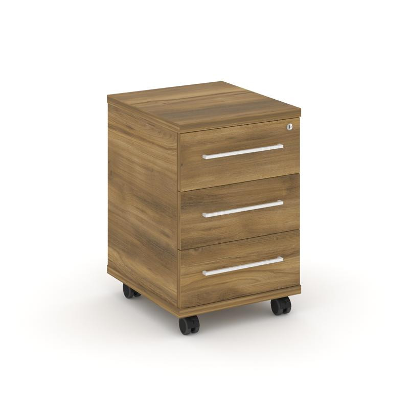 Rift Тумба мобильная усиленная RF.TM-002 Сандал Янтарный/Белый Ручки 416*460*615