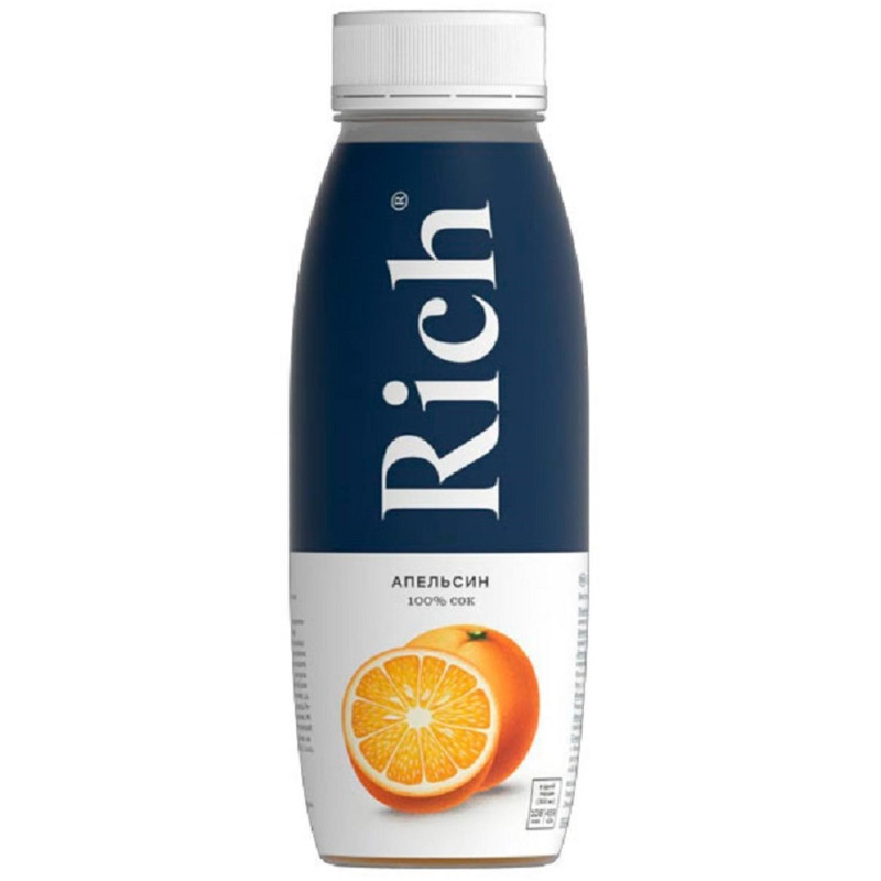 Сок  Rich  Апельсин ПЭТ 0,33 л