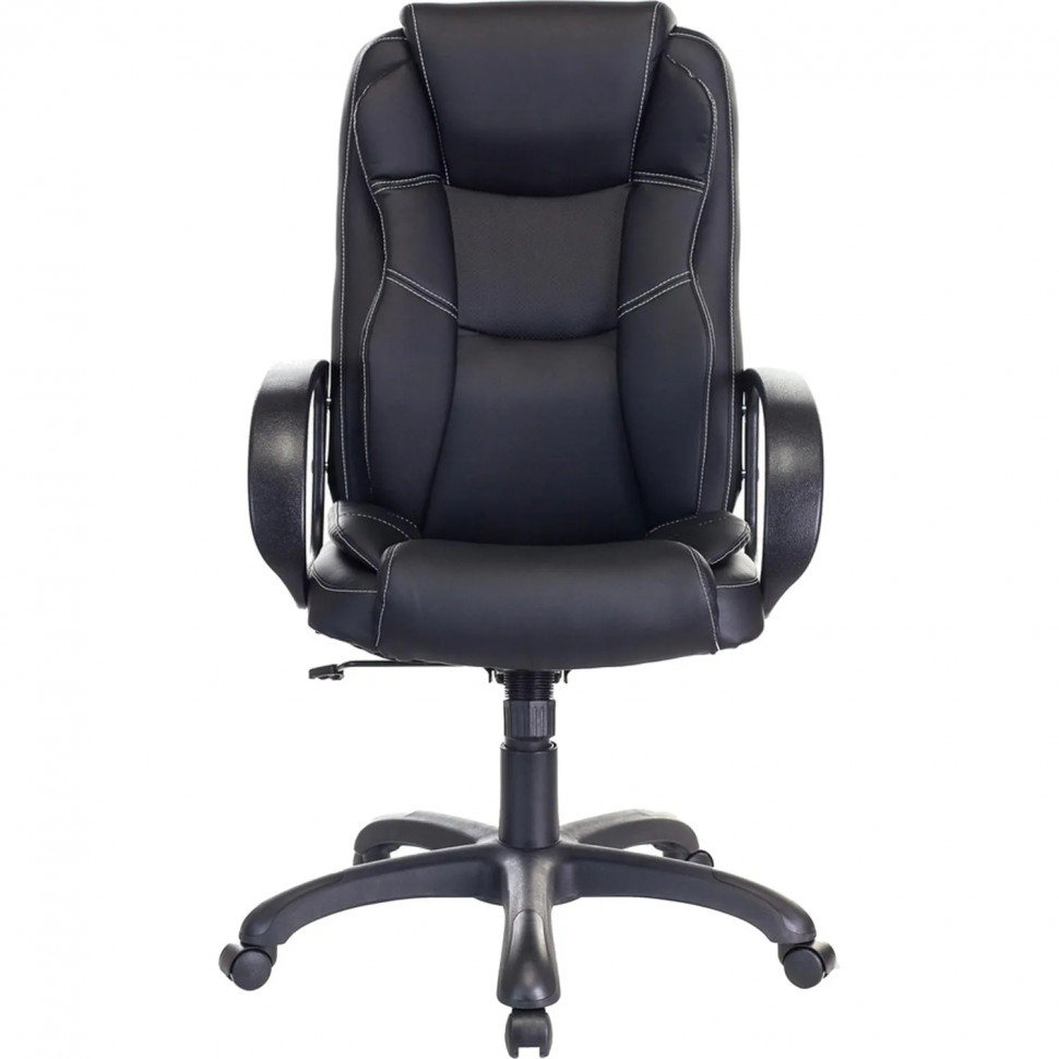 Кресло VB_Бюрократ для руковод CH-839 черный Leather Black эко.кожа пластик