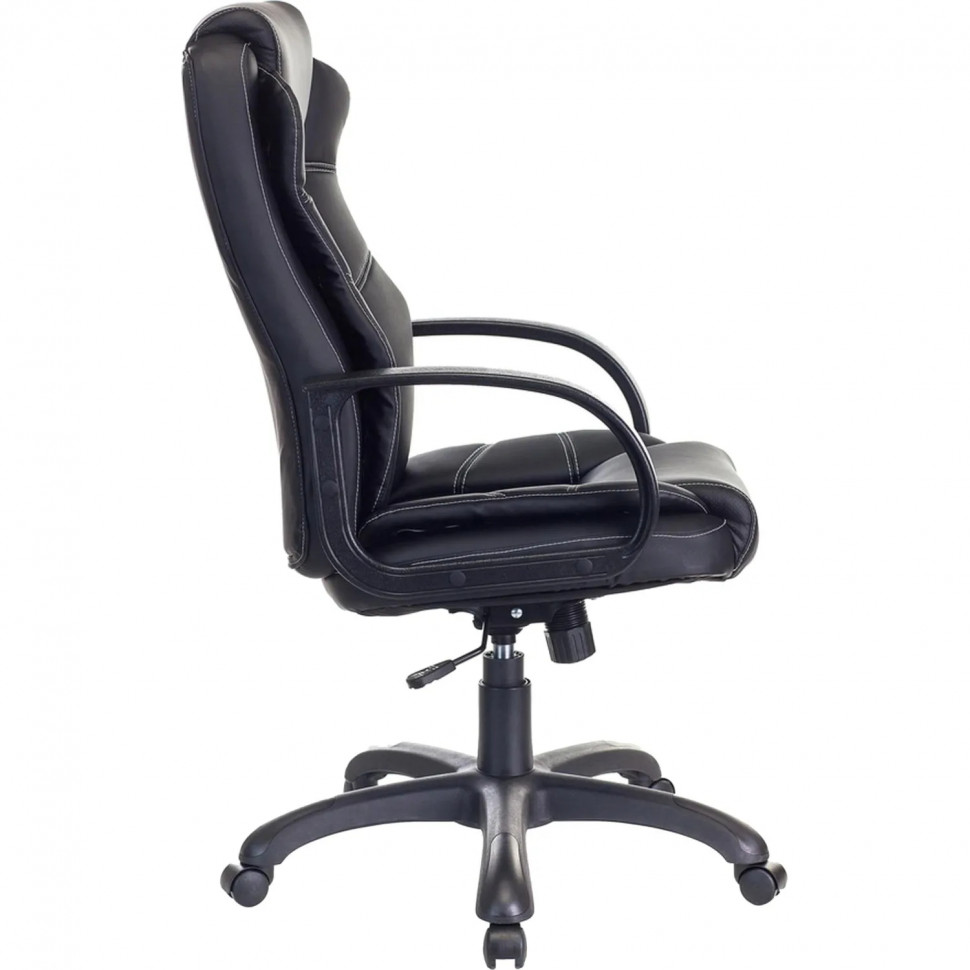 Кресло VB_Бюрократ для руковод CH-839 черный Leather Black эко.кожа пластик