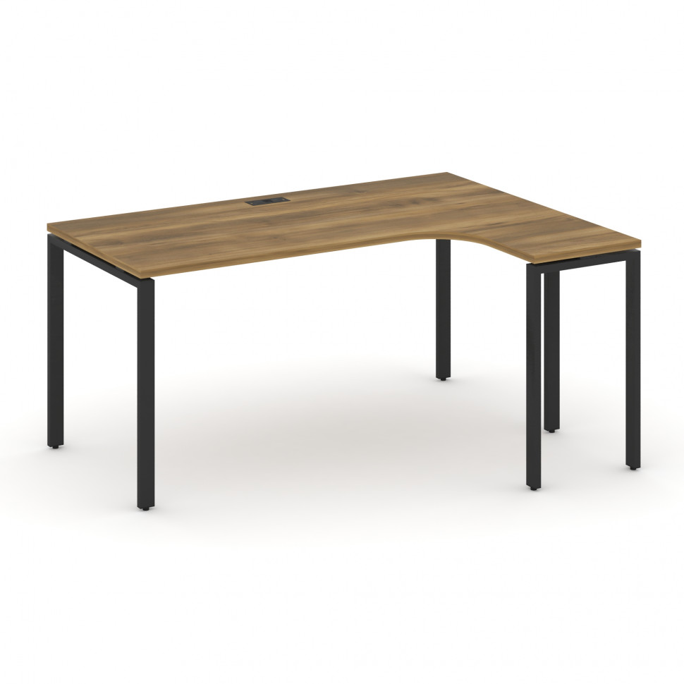 Concept Стол эргономичный CN.OSA-002(R) Сандал Янтарный/Металл Черный 1580*1180*750 Concept Стол эргономичный CN.OSA-002(R) Сандал Янтарный/Металл Черный 1580*1180*750