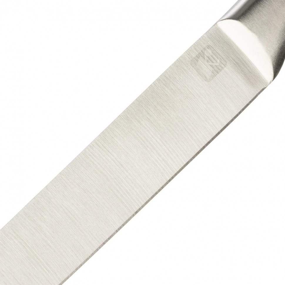 Нож универсальный лез 200мм толщ 2,5 мм 3Cr13 ручка матированная нерж сталь