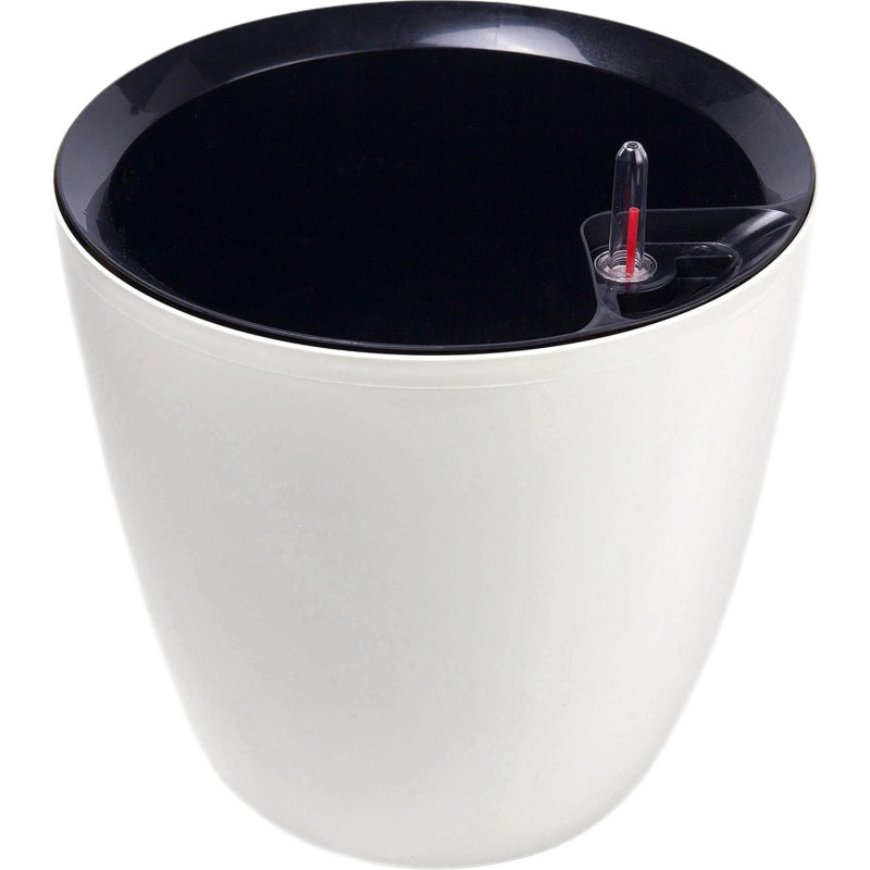 Горшок цветочный с автополивом  КОМФОРТ 12л белый ПИ-33-9ТХ