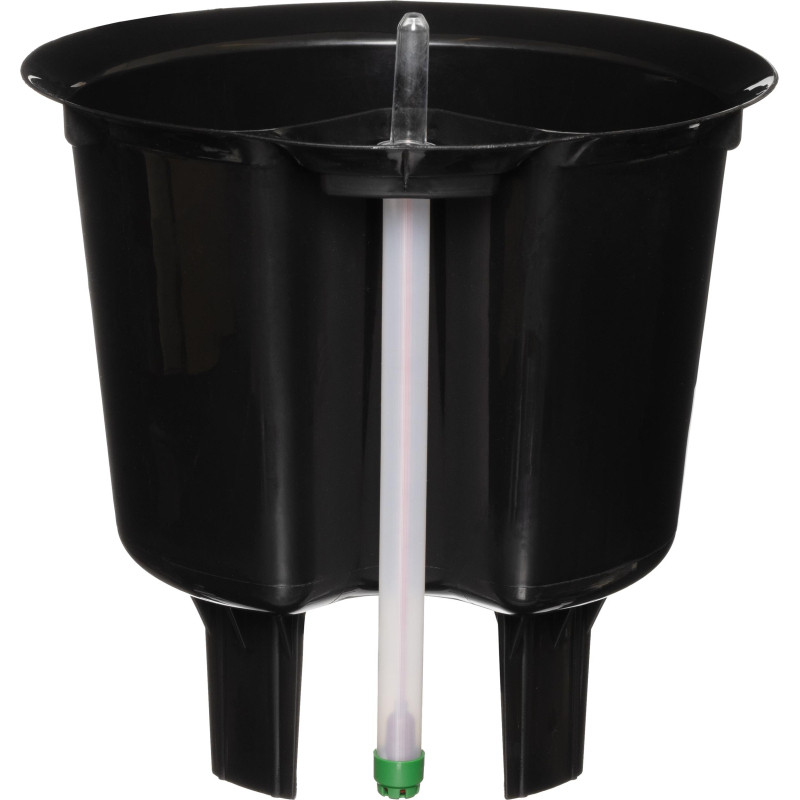 Горшок цветочный с автополивом  КОМФОРТ 12л белый ПИ-33-9ТХ