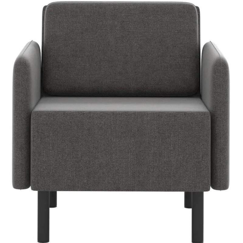 Кресло 0MX_ТF_М27 Select, ткань рогожка серый