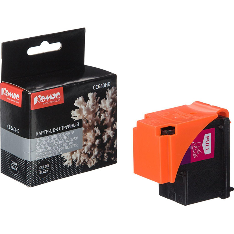 Картридж струйный Комус 121 CC640HE чер. для DJ D2563/F4283 Картридж струйный Комус 121 CC640HE чер. для DJ D2563/F4283