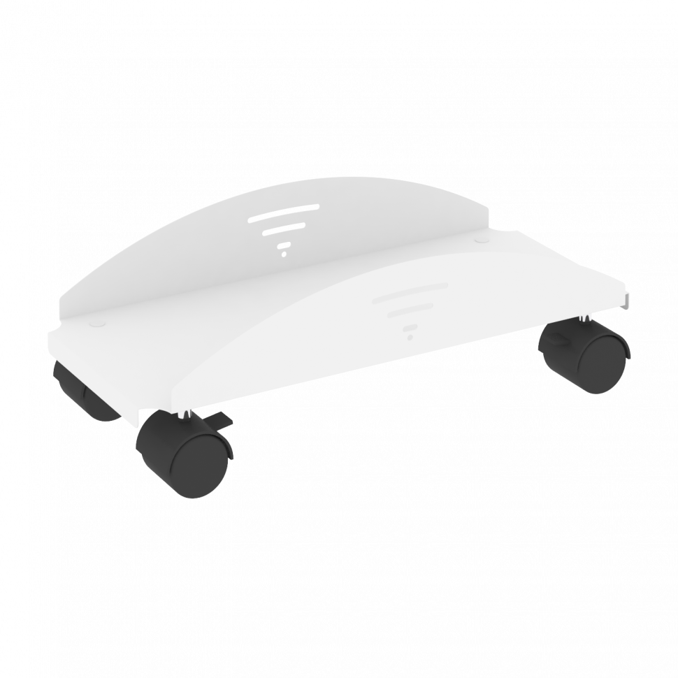 Аксессуары Подставка для системного блока мобильная ПСБ-2М Металл Белый 466*211*147 Аксессуары Подставка для системного блока мобильная ПСБ-2М Металл Белый 466*211*147