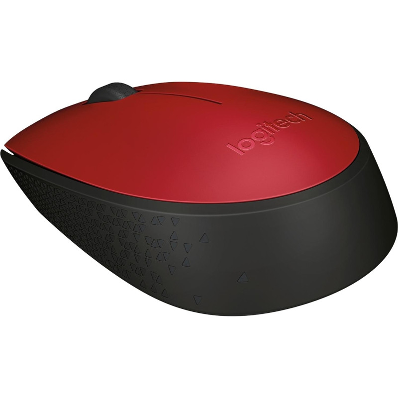 Мышь компьютерная Logitech USB OPTICAL WRL M170 RED 910-004648