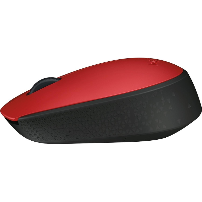 Мышь компьютерная Logitech USB OPTICAL WRL M170 RED 910-004648